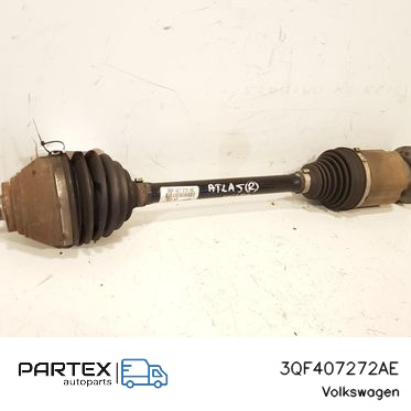 3QF407272AE Піввісь передня Volkswagen Atlas Cross Sport 2022