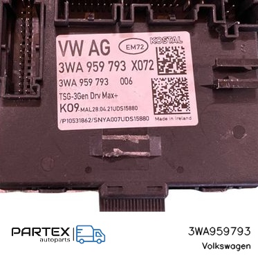 3WA959793 - Блок комфорту Volkswagen Golf VIII 2020