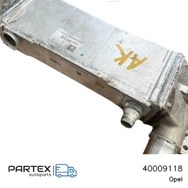 40009118 Радіатор EGR Opel Astra K 2019