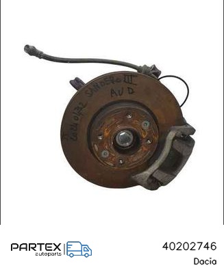 40202746 Поворотний кулак цапфа Dacia Sandero III 2022