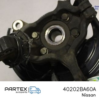 40202BA60A - Поворотний кулак переднього колеса Nissan Juke I F15 2019