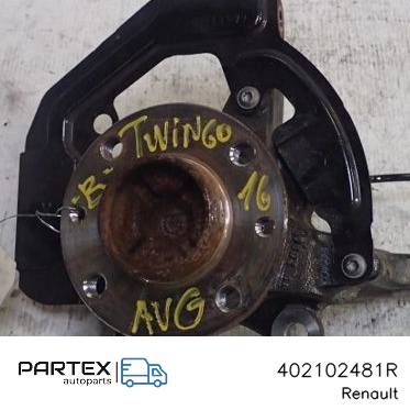 402102481R Поворотний кулак цапфа Renault Twingo III 2016