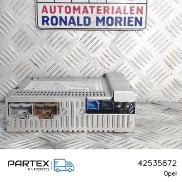 42535872 - Панель радіо мультимедіа Opel Astra K 2017