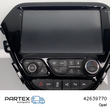 42639770 - Панель радіо мультимедіа Opel Ampera- E 2020