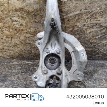 432005038010 - Поворотний кулак переднього колеса Lexus LS 460 - 600H 2010