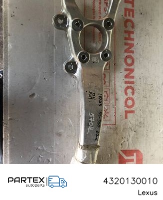 4320130010 - Поворотний кулак переднього колеса Lexus GS 300 350 430 450H 2005