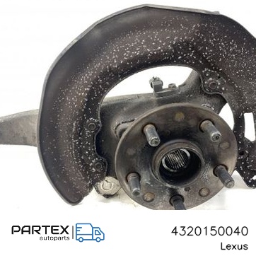 4320150040 - Поворотний кулак переднього колеса Lexus LS 460 - 600H 2008