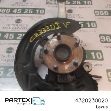 4320230020 - Поворотний кулак переднього колеса Lexus GS 300 350 430 450H 2005