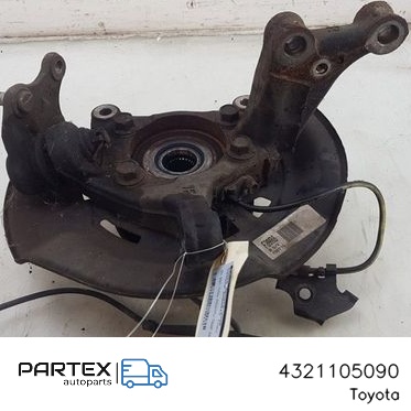 4321105090 - Поворотний кулак переднього колеса Toyota Avensis T270 2015