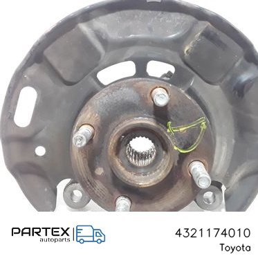 4321174010 - Поворотний кулак переднього колеса Toyota iQ 2009