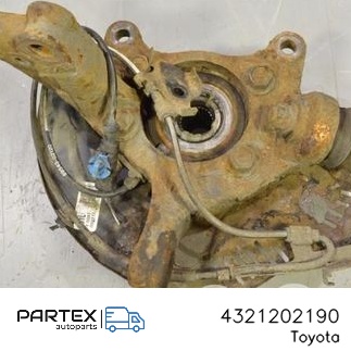 4321202190 - Поворотний кулак переднього колеса Toyota Corolla E140 E150 2008