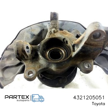 4321205051 - Поворотний кулак переднього колеса Toyota Avensis T250 2006