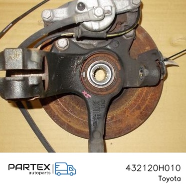 432120H010 - Поворотний кулак переднього колеса Toyota Aygo AB10 2003