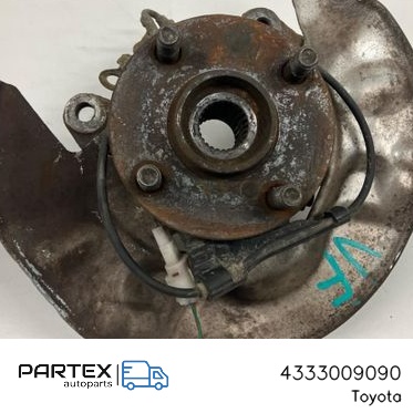 4333009090 - Поворотний кулак переднього колеса Toyota Corolla E120 E130 2005