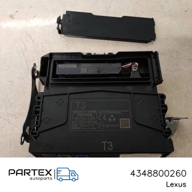 4348800260 - Блок керування телефоном Lexus UX 2020