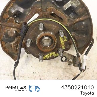 4350221010 - Поворотний кулак переднього колеса Toyota Avensis T250 2004
