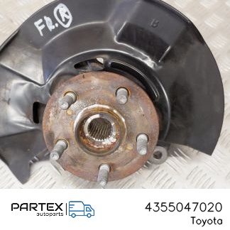 4355047020 Поворотний кулак цапфа Toyota Prius Prime 2020