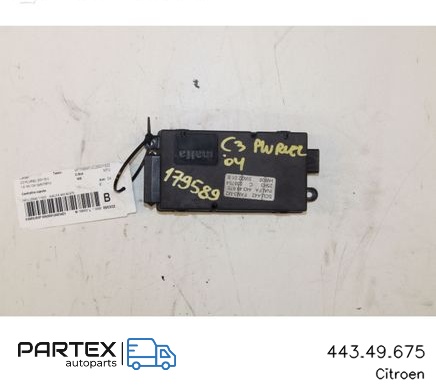 443.49.675 - Блок керування ASC Citroen C3 Pluriel 2003