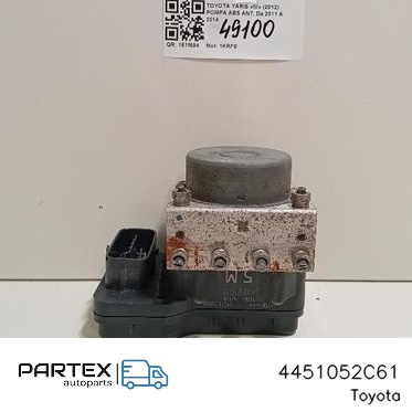 4451052C61 - Блок керування ABS Toyota Yaris 2011