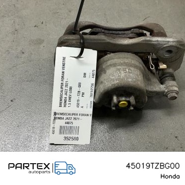 45019TZBG00 Передній гальмівний супорт Honda Jazz IV GR 2022