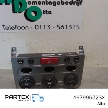 46799632SX - Панель клімат-контролю Alfa Romeo 147 2001
