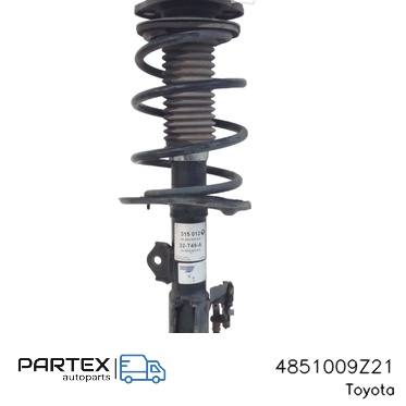 4851009Z21 - Передній амортизатор у зборі з пружиною Toyota Auris 150 2008