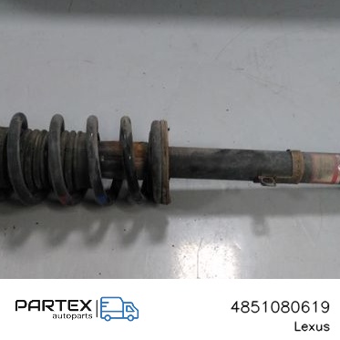 4851080619 - Передній амортизатор у зборі з пружиною Lexus IS III XE30 2014