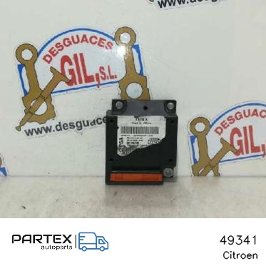49341 - Блок керування Airbag Citroen C3 Pluriel 2003