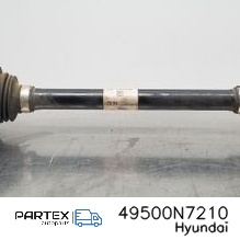 49500N7210 Піввісь передня Hyundai Tucson TL 2022