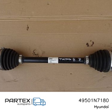 49501N7180 Піввісь передня Hyundai Tucson TL 2021