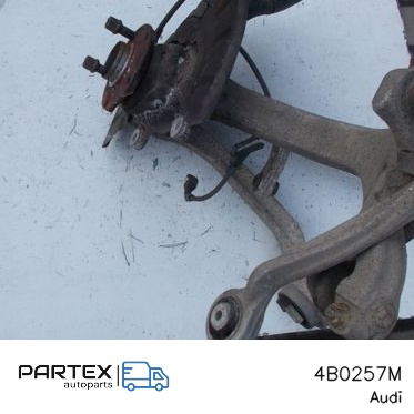 4B0257M - Поворотний кулак переднього колеса Audi A8 S8 D3 4E 2004