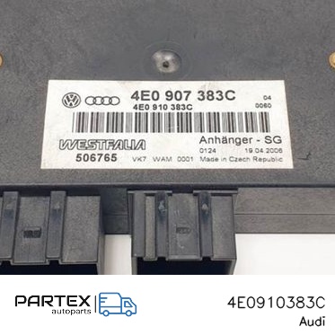 4E0910383C - Блок керування фаркопом Audi Q7 4L 2008