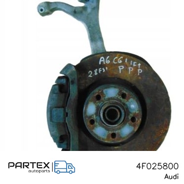 4F025800 - Поворотний кулак переднього колеса Audi A6 S6 C6 4F 2009