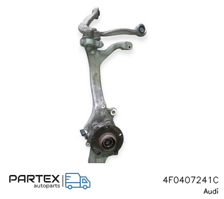 4F0407241C - Поворотний кулак переднього колеса Audi A6 S6 C6 4F 2008