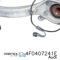 4F0407241E - Поворотний кулак переднього колеса Audi A8 S8 D3 4E 2007