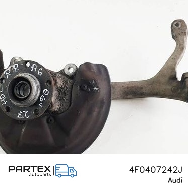 4F0407242J - Поворотний кулак переднього колеса Audi A6 S6 C6 4F 2006