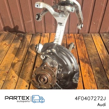 4F0407272J - Поворотний кулак переднього колеса Audi A6 S6 C6 4F 2006