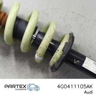 4G0411105AK - Передній амортизатор у зборі з пружиною Audi A6 S6 C7 4G 2015