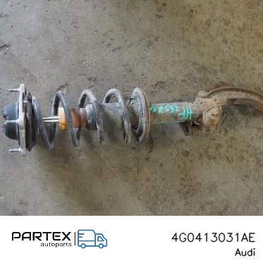 4G0413031AE - Передній амортизатор у зборі з пружиною Audi A6 S6 C7 4G 2012