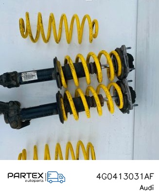 4G0413031AF - Передній амортизатор у зборі з пружиною Audi A6 S6 C7 4G 2012