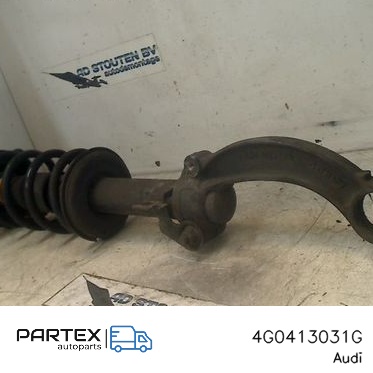 4G0413031G - Передній амортизатор у зборі з пружиною Audi A6 S6 C7 4G 2015