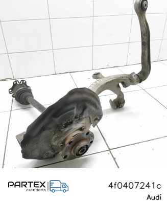 4f0407241c - Поворотний кулак переднього колеса Audi A6 S6 C6 4F 2005