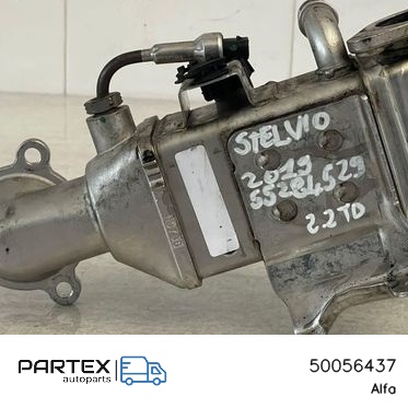 50056437 Радіатор EGR Alfa Romeo Stelvio 2019