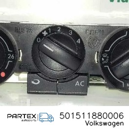 501511880006 - Панель клімат-контролю Volkswagen Polo IV 9N3 2006
