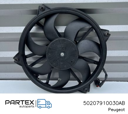 50207910030AB - Електровентилятор радіатора Peugeot Partner 2017