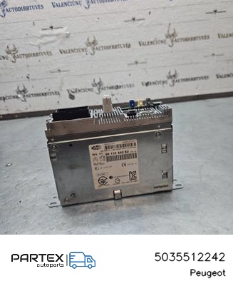 5035512242 - Панель радіо мультимедіа Peugeot 2008 I 2014