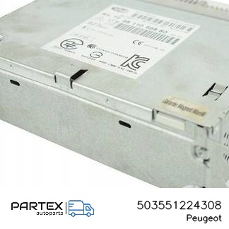 503551224308 - Панель радіо мультимедіа Peugeot 208 2014