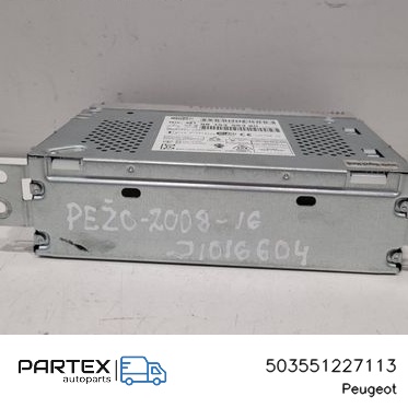 503551227113 - Панель радіо мультимедіа Peugeot 2008 I 2016