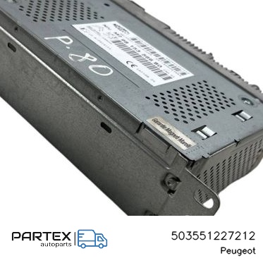 503551227212 - Панель радіо мультимедіа Peugeot 208 2015