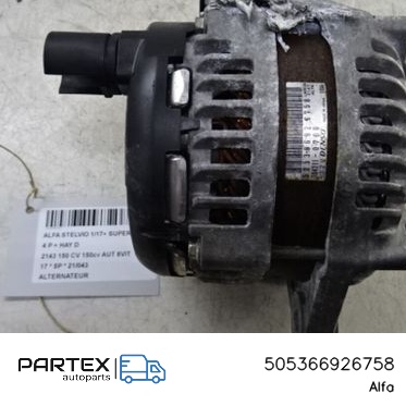 505366926758 Генератор Alfa Romeo Stelvio 2017